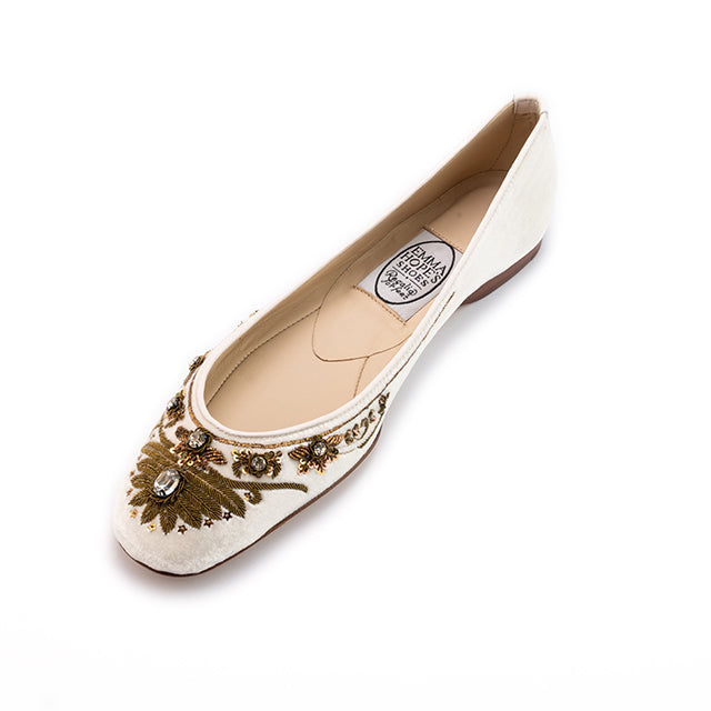 English Rosie Ballet - Ivory – Emma Hope shop