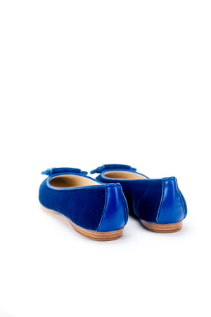 FLAT BOW LOW BALLET-JEANS