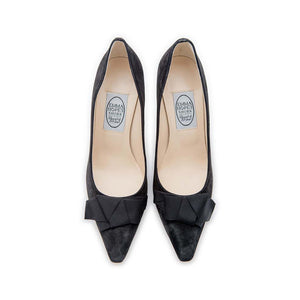 Gros Knot High Court - Black Suede