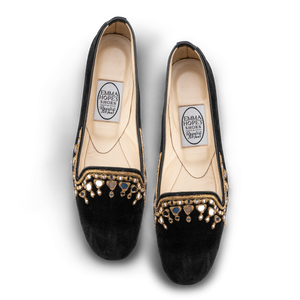 Raffia Chisel Ballet - Gold – Emma Hope shop