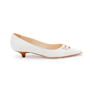 2 Bow Low Court - Ivory Satin